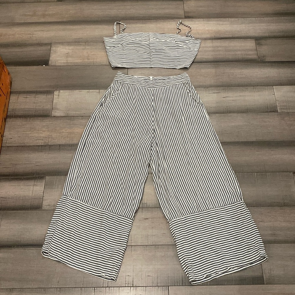 Bamboo Blonde Top and Pants Set